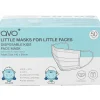 AVO+ 3-ply Disposable Face Mask, Kids', Blue, 50/Box (SMN200055)