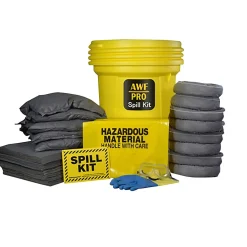 AWF Pro 30 Gal. Universal Spill Kit, 72 Pieces (KTSK 10300-RT)