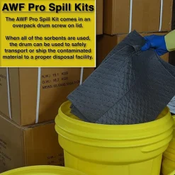 AWF Pro Universal Spill Kit Refill, 68 Pieces (KTSK 10303-RT)