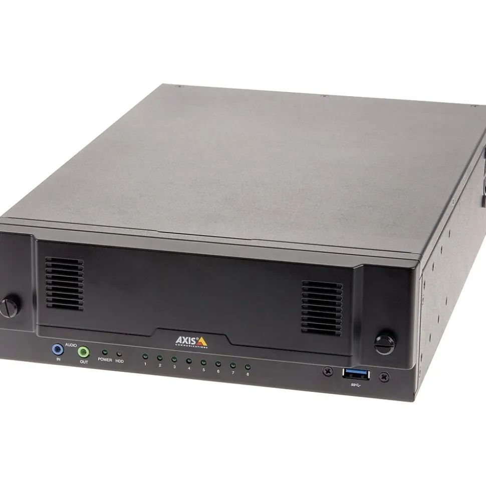 Axis S2208 Wired Camera Station Appliance, Black