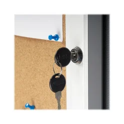 Azar Cork Enclosed Bulletin Board, 42.32