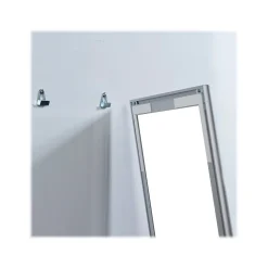 Azar Dry-Erase Whiteboard, Aluminum Frame, 24