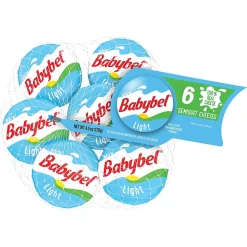Babybel Mini Light Cheese, 5/Pack (600-00231)