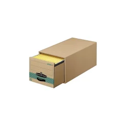 Bankers Box PREMIER File Storage Drawer, Black, 6/Carton (1231101)
