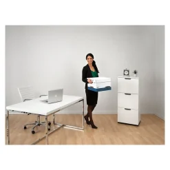 Bankers Box Presto Heavy-Duty Instant Assembly File Storage Boxes, Lift-Off Lid, Letter/Legal Size, 4/Pack (0063602)