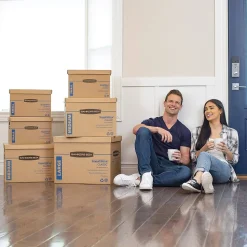 Bankers Box Stor/File Medium-Duty FastFold File Storage Boxes, Lift-Off Lid, Letter/Legal Size, Brown, 20/Pack (1277008)