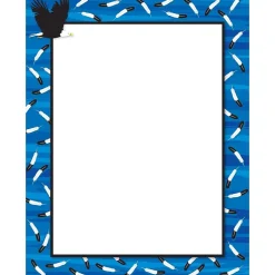 Barker Creek 8 1/2" x 11" Printer Paper, Eagles, 50 per package (BC763)