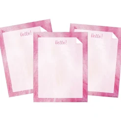 Barker Creek 8.5" x 11" Tie-Dye Pink Computer Paper Pack, 150 Sheets/Set (4344)