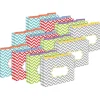 Barker Creek Beautiful Chevron File Folder, 1/3-Cut Tab, Letter Size, Assorted, 36/Set (4395)