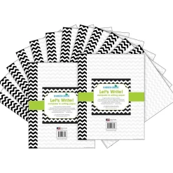 Barker Creek Black Chevron Computer Paper, 100 Sheets/Set (BC3622)