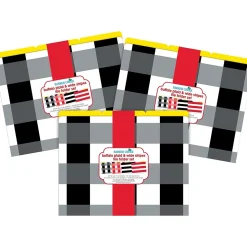 Barker Creek Buffalo Plaid & Wide Stripes Letter-Size File Folders, Multi-Design Set, 36/Set (BC3936)
