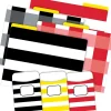 Barker Creek Buffalo Plaid & Wide Stripes File Folder, 1/3-Cut Tab, Letter Size, Assorted, 42/Set (4421)