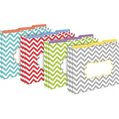 Barker Creek Chevron Beautiful Office/Classroom Set, 109 Pieces/Set (BC6003)