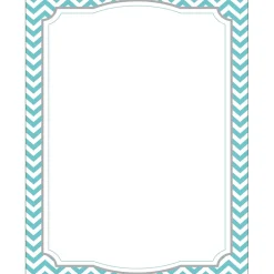 Barker Creek Chevron Beautiful Office/Classroom Set, 109 Pieces/Set (BC6003)