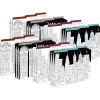 Barker Creek Color Me! File Folder Set, 1/3-Cut Tab, Letter Size, Cityscapes, 24/Set (4380)