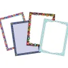 Barker Creek Customer Favorites 8 1/2" x 11" Computer Paper Set (four designs), 200 Sheets/Set (3555)