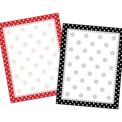 Barker Creek Dots Computer Paper (2 designs) — 100 Sheets/Set (BC3556)