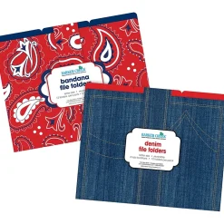 Barker Creek File Folder Set, 1/3-Cut Tab, Letter Size, Western, 24/Set (4136)