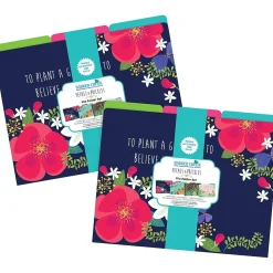 Barker Creek File Folder Set, 1/3-Cut Tab, Letter-Size, Petals & Prickles, 24/Set (4370)