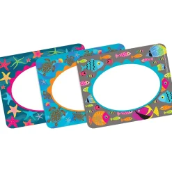 Barker Creek Get Organized File Folder Set, 1/3-Cut Tab, Letter Size, Kai Ola Sea Turtles, 107/Set (150)