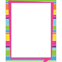 Barker Creek Get Organized File Folder Set, 1/3-Cut Tab, Letter Size, Multicolored, 107/Set (140)