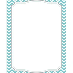 Barker Creek Get Organized Beautiful Chevron File Folders, 1/3-Cut Tab, Letter Size, Assorted, 107/Set (137)