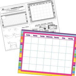 Barker Creek Happy Office/Classroom Set, 109 Pieces/Set (BC6001)