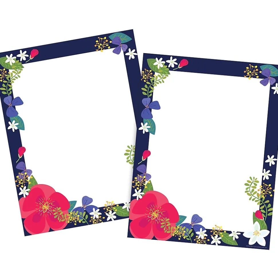 Barker Creek Petals Computer Paper, 8 ½” x 11", 100 Sheets/Set (BC3880)