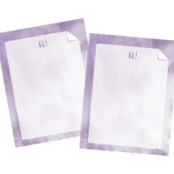 Barker Creek Purple Tie-Dye Computer Paper Pack, 100 Sheets/Set (4338)