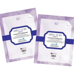 Barker Creek Purple Tie-Dye Computer Paper Pack, 100 Sheets/Set (4338)