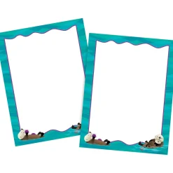 Barker Creek Sea & Sky Otters Computer Paper, 8 ½” x 11", 100 Sheets/Set (BC3884)