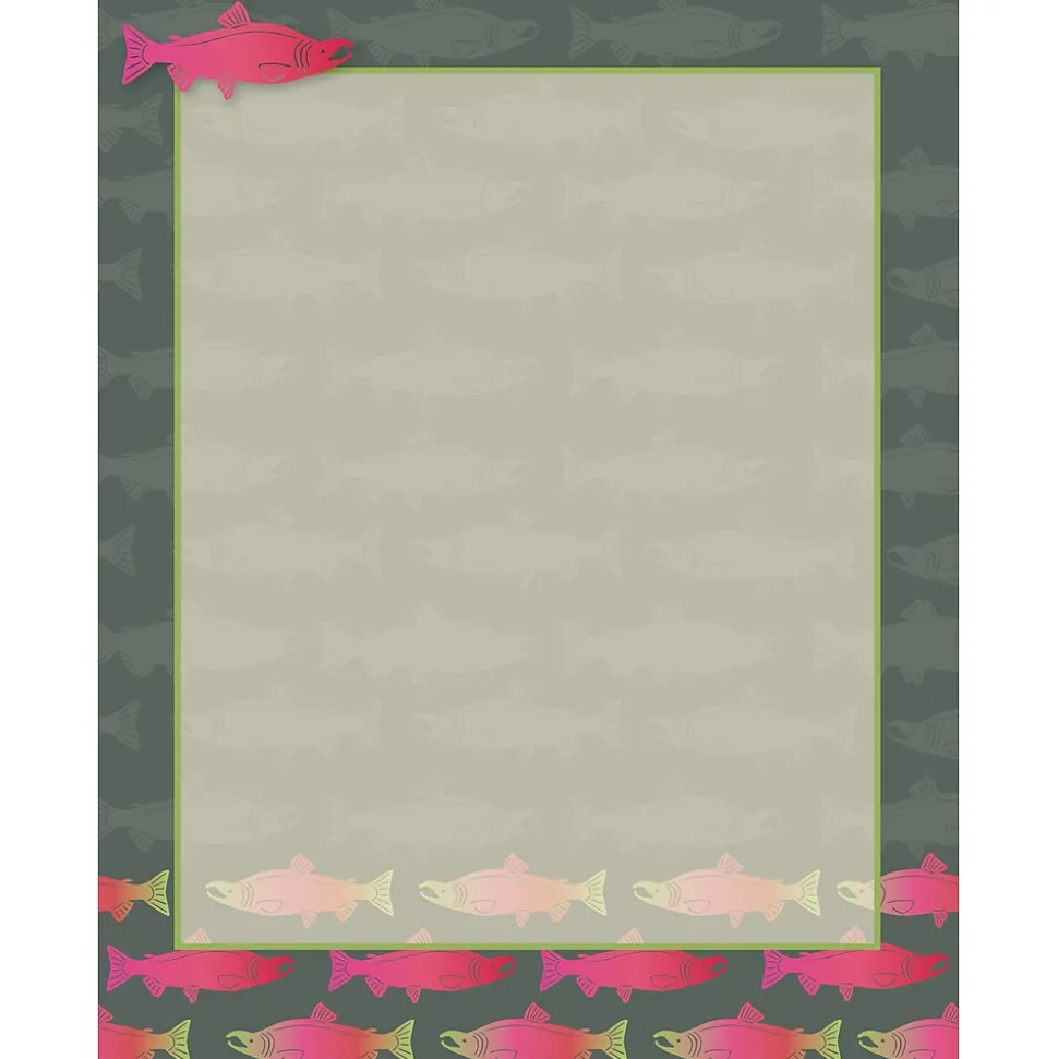 Barker Creek Sea & Sky Salmon On-Trend Organizer Set, 92/Set (4100)