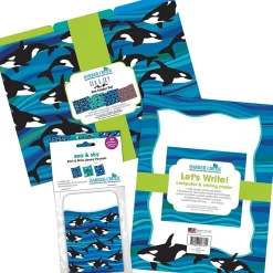 Barker Creek Sea & Sky Whales On-Trend Organizer Set, 92/Set (4101)