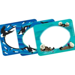 Barker Creek Sea & Sky Whales File Folder, 1/3-Cut Tab, Letter Size, Assorted, 107/Set (145)