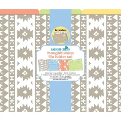 Barker Creek Thoughtfulness File Folders, 3-Tab, Letter Size, Assorted, 12/Pack (BC1307)