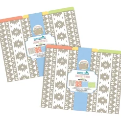 Barker Creek Thoughtfulness File Folders, 1/3 Cut Letter-Size, Multi-Design, Fashion, 24/Set (BC3876)