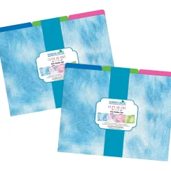 Barker Creek Tie-Dye and Ombré File Folders, 3-Tab, Letter Size, Assorted, 24/Set (4325)