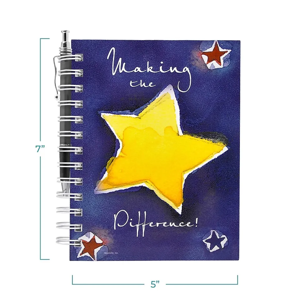 Baudville® Hardcover Journal W/ Pen, Making the Difference