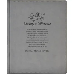 Baudville Padfolio, Gray (1390495STF31)