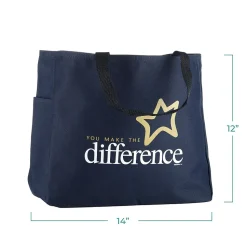 Baudville® Tote Bag, You Make the Difference