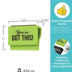 Baudville Web Cam Privacy Cover Modern with Screen Cleaner, 3/Pack (1371371A31)