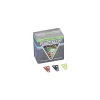 Baumgarten's Plastiklips Paper Clips, Medium, Assorted Colors, 500/Box (LP-0300)