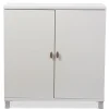 Baxton Studio Marcy 35.1'' W x 15.6'' D Storage Cabinet, White (6470-STPL)