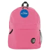 Bazic Classic Laptop Backpack, Large, Fuchsia (BAZ1056)