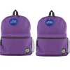 BAZIC Products Basic Backpack, Purple, Pack of 2 (BAZ1037-2)