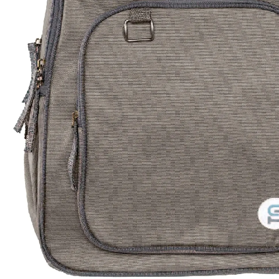 Bazic Raleigh Laptop Backpack, Large, Brown (1113)