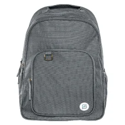 Bazic Raleigh Laptop Backpack, Large, Gray (1114)