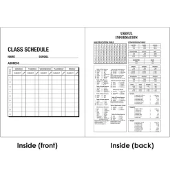 Bazic 1-Subject Composition Notebooks, Quad-Ruled, 100 Sheets, Multicolor, 6/Bundle (BAZ5052-6)