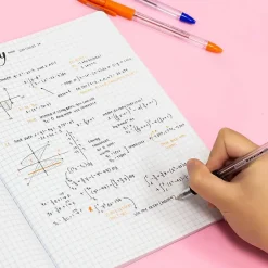 Bazic 1-Subject Composition Notebooks, Quad-Ruled, 100 Sheets, Multicolor, 6/Bundle (BAZ5052-6)