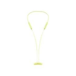 Beats By Dr. Dre Beats Flex Wireless Earbuds Headphones, Bluetooth, Yuzu Yellow (MYMD2LL/A)
